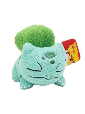 Jazwares Pokemon Sleeping Pluche Bulbasaur 12cm