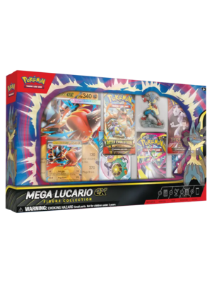 The Pokemon Company Pokemon TCG Mega Lucario EX Figure Collection
