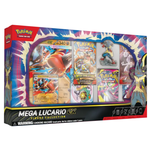 The Pokemon Company Pokemon TCG Mega Lucario EX Figure Collection