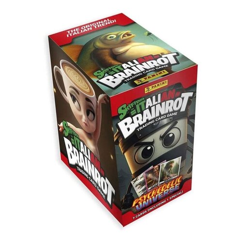 Panini Skifidol Italian Brainrot TCG Booster Box ( 24 Boosters) Panini