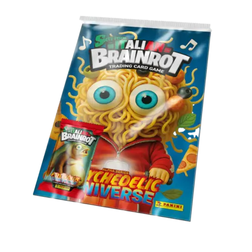 Panini Skifidol Italian Brainrot Trading Card Game Starter Pack Panini