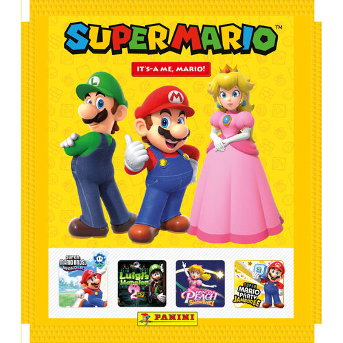 Panini Super mario STicker Collection 2 Booster Panini