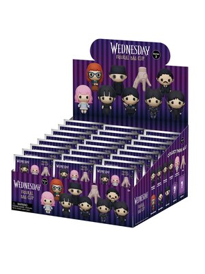 Wednesday 3D Bag Clips Series 2 Mys