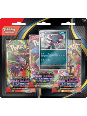 The Pokemon Company Pokemon TCG 3BB Phantasmal Flames Tripple Pack