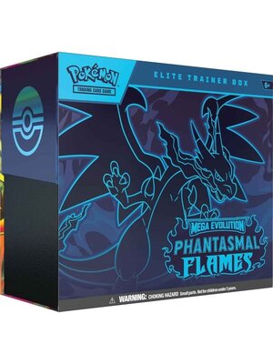 The Pokemon Company Pokemon TCG Mega Evolution Phantasmal Flames Elite Trainer Box