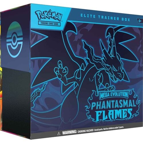 The Pokemon Company Pokemon TCG Mega Evolution Phantasmal Flames Elite Trainer Box