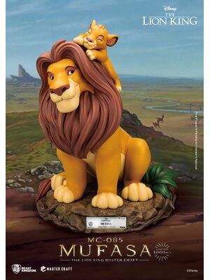 Beast Kingdom Disney The Lion King Mufasa Statue 35.6cm Mastercraft
