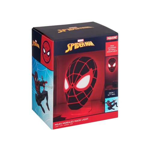 Paladone Marvel Spider-Man 3D led Light Miles Morales Mask