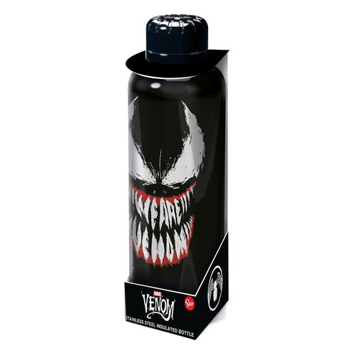 Stor Marvel Venom Water Bottle Face