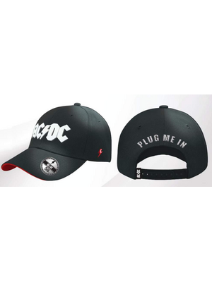 Cotton Division AC/DC Plug Me in Baseball Cap Washed