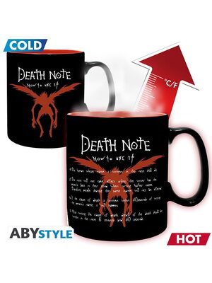 Abystyle Death Note L & Light Heat Changing Mug 460ml