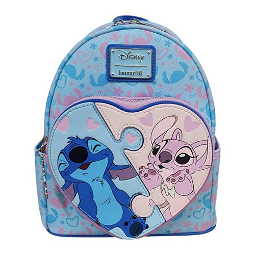 Loungefly Disney Stitch & Angel Mini Backpack Loungefly Exclusive Edition