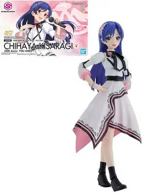 Bandai Idol master 30MS Chihaya Kisaragi 20Th Anniversary You and I Model Kit
