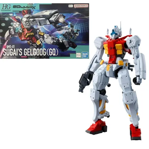 Bandai Gundam GQuuuuuuX Sugai's gelgoog GQ HG 1/144 Mobile Suit A Tentative Model Kit