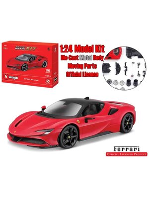 Burago Ferrari Sf90 Stradale 1/24 Model Kit
