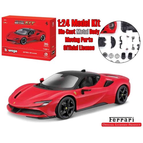 Burago Ferrari Sf90 Stradale 1/24 Model Kit