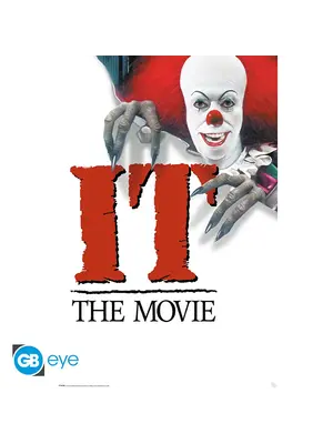GB Eye IT Pennywise 1990 Key Art Poster 91,5x61cm