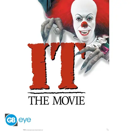 GB Eye IT Pennywise 1990 Key Art Poster 91,5x61cm