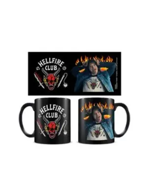 Pyramid Stranger Things Hellfire Club Black Mug 315ml
