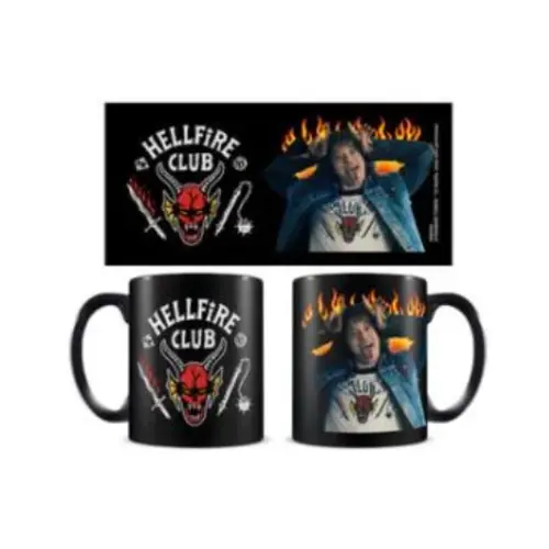 Pyramid Stranger Things Hellfire Club Black Mug 315ml