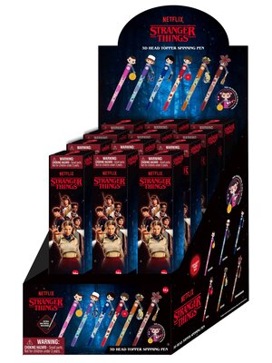 Monogram Stranger Things 3D Head Topper Mystery Spinning Pen