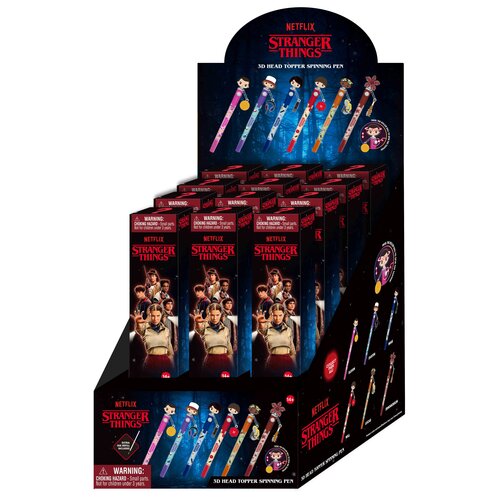 Monogram Stranger Things 3D Head Topper Mystery Spinning Pen