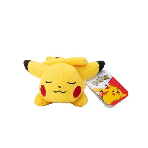 Jazwares Pokemon Sleeping Pluche Pikachu 12cm