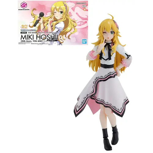 Bandai Gundam 30MS Idol Master Miki Hoshii 20th Anniv. You and i! Model Kit