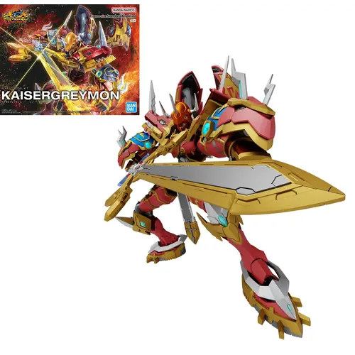 Bandai Digimon Figure-Rise Standard Amplified Kaisergreymon Model Kit