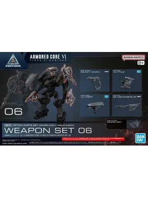 Bandai Armored Core VI 30MM Weapon Set 06 Model Kit