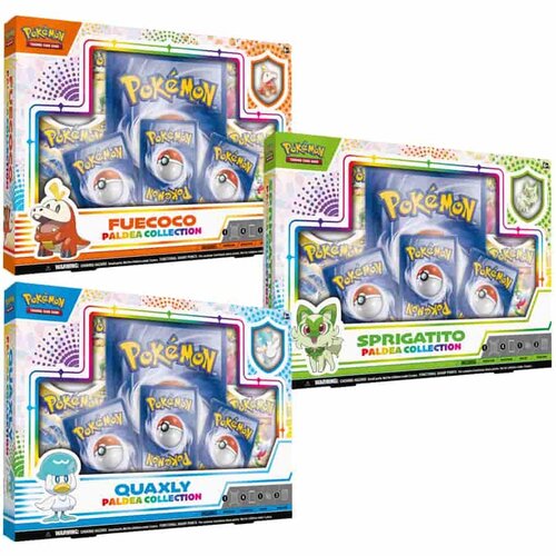 The Pokemon Company Pokemon TCG Paldea Collection Box