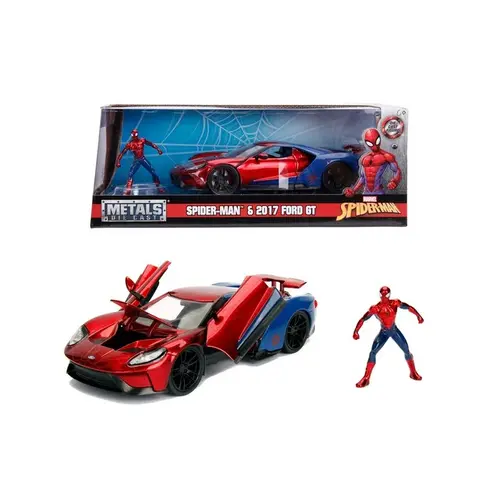 Jada Toys Marvel Spider-Man 2017 Ford GT 1:24 Diecast Car