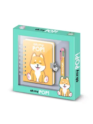 Karactermania OH MY POP! Shiba Gift Box Diary + Pen