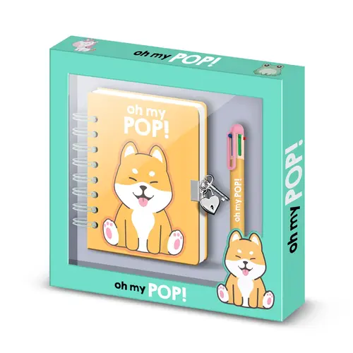 Karactermania OH MY POP! Shiba Gift Box Diary + Pen