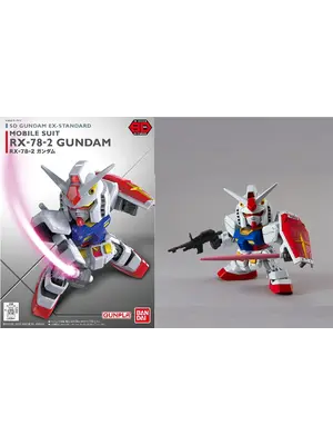 Bandai Gundam SD EX RX-78-2 Gundam Model Kit