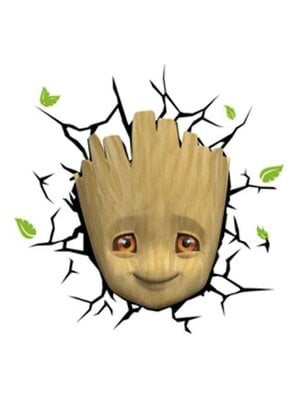 Marvel 3D Led Light Baby Groot Face