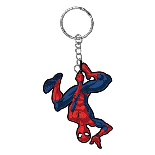 Semic Marvel Rubber Keychain Spider-Man Hanging