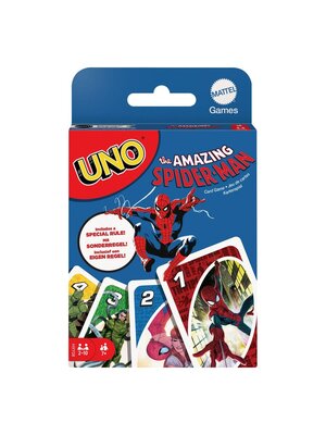 Mattel Marvel Spider-Man Card Game Uno