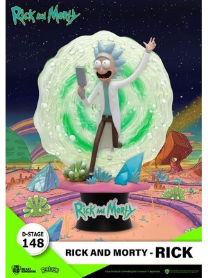 Beast Kingdom Rick & Morty D-Stage Rick Diorama 14cm