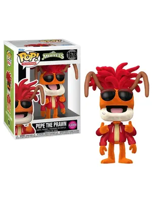Funko Funko POP! Muppets 1678 Pepe The Prawn (Flocked)