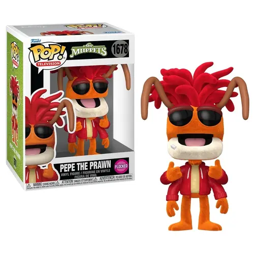 Funko Funko POP! Muppets 1678 Pepe The Prawn (Flocked)