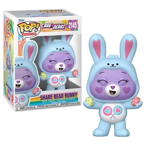 Funko Funko POP! Care Bears SPRG 2145 Share Bear Bunny