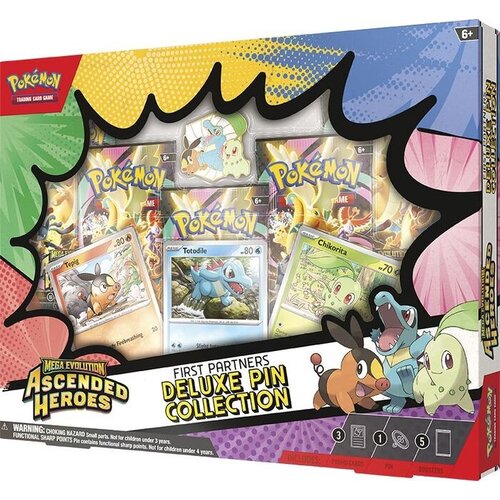 The Pokemon Company Pokemon TCG Ascended Heroes Deluxe Pin Collection Release 20-03-2026