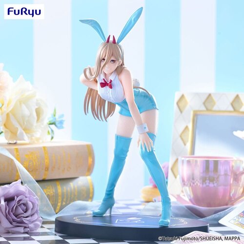 Furyu Chainsaw Man Bicute Bunnies Power Light Blue 25cm Figure