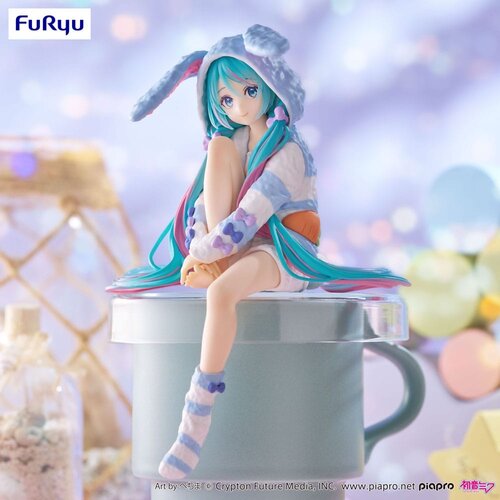 Furyu Hatsune Miku Blue Pajama Version 14cm PVC Figure