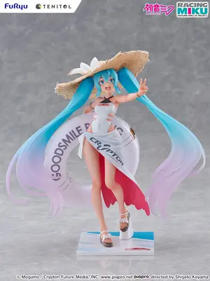 Furyu Hatsune Miku GT Project 1/7 Racing Miku 2024 Tropical Version 21cm