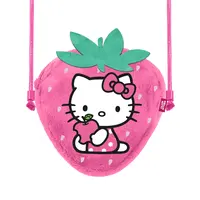 Hello Kitty Strawberry Mini Fur Shoulder Bag 20x15x6cm