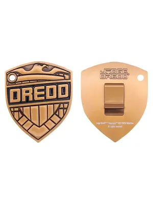 Fanattik Judge Dredd 2000AD Badge Replica Limited Edition