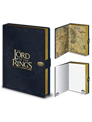 Pyramid Lord of The Rings Map Notebook A5 Premium