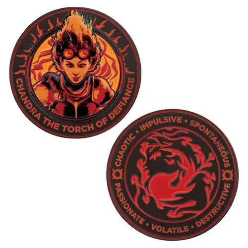Fanattik Magic The Gathering Chandra Limited Edition Coin